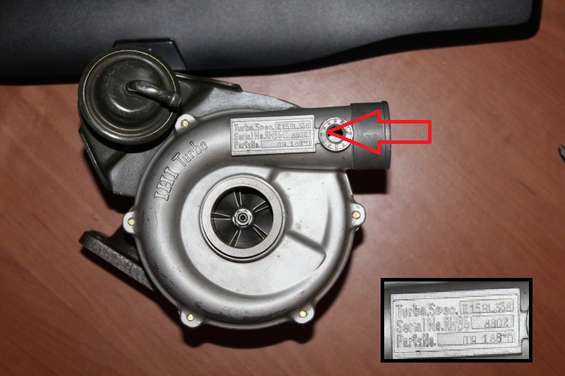 How to find your turbocharger part number londonturbos.co.uk