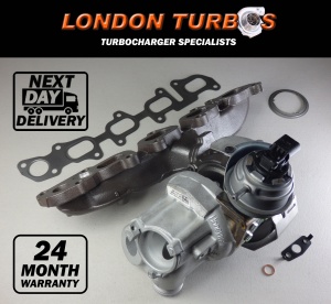 Audi VW Seat Skoda 1.6TDI 90-110HP / 66-81KW Garrett 813860 / 847671 Turbocharger + Gaskets