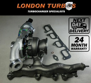 VW Transporter T6 Caravelle Campmobile 2.0TDI 830324 Turbocharger + Gaskets