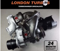 Mercedes 2.2CDI CLK GLK 220 250 54399700120 Bi-Turbo Turbocharger