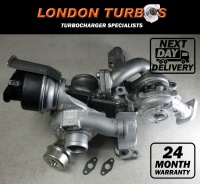VW Amarok Transporter 2.0TDI 180HP-132KW 10009700026 53049700139 Twin Bi-Turbocharger